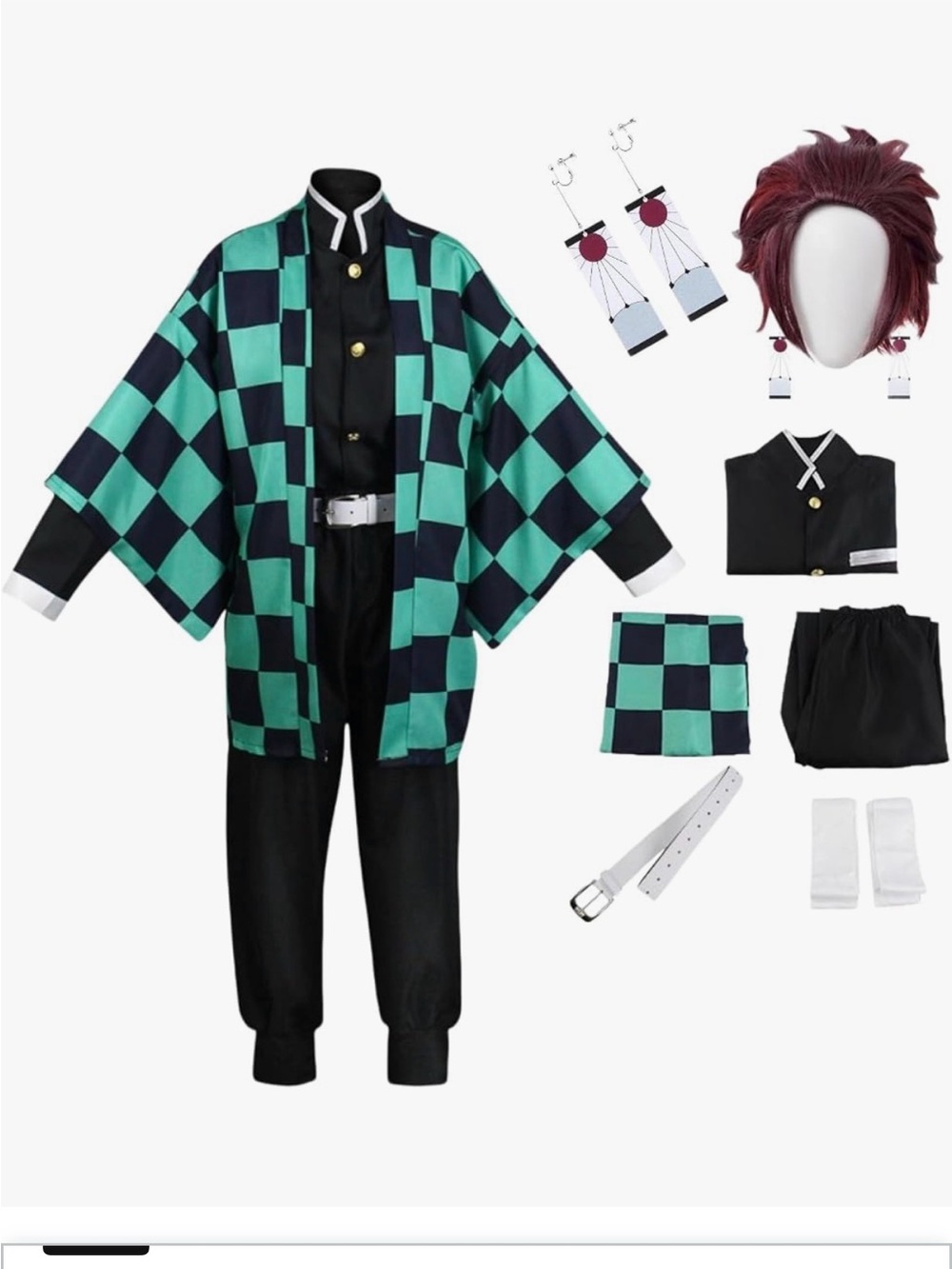 Tanjiro Demon Slayer men’s costume